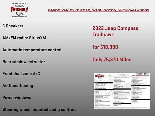 2022 Jeep Compass Trailhawk
