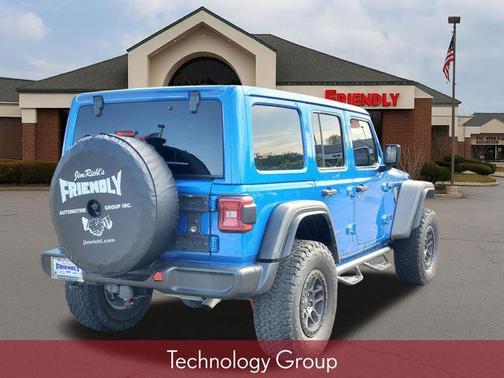 Hydro Blue Pearlcoat 2022 Jeep Wrangler Unlimited High Tide 4x4