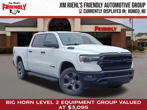 Bright White Clearcoat 2023 RAM 1500 Big Horn/Lone Star