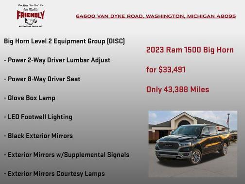 2023 RAM 1500 Big Horn/Lone Star