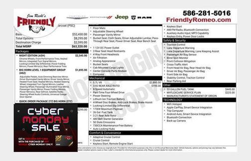 2026 RAM 1500 Big Horn/Lone Star