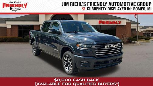 Forged Blue Metallic 2026 RAM 1500 Laramie
