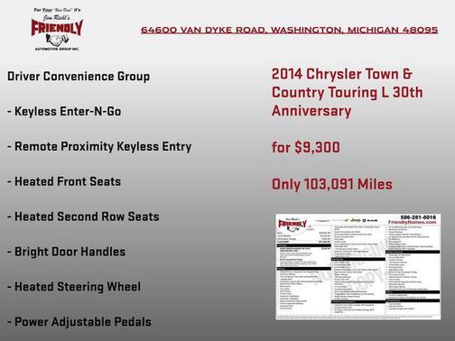 2014 Chrysler Town & Country Touring-L