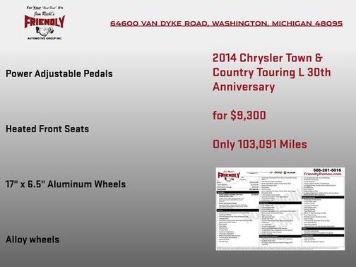 2014 Chrysler Town & Country Touring-L