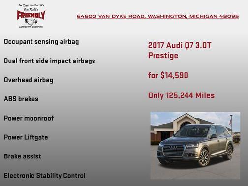 2017 Audi Q7 3.0T Prestige