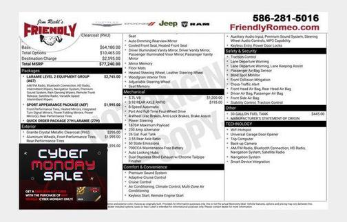 2026 RAM 1500 Laramie