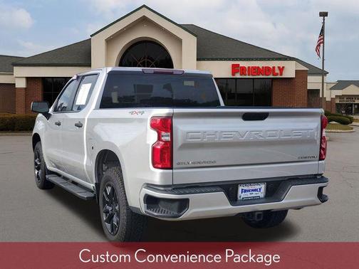 Silver Ice Metallic 2021 Chevrolet Silverado 1500 Custom