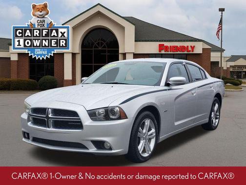 Bright Silver Metallic Clearcoat 2012 Dodge Charger R/T