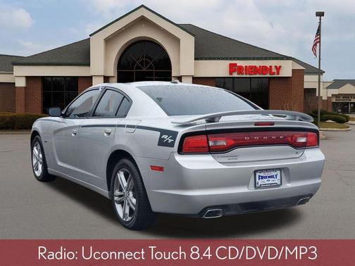 Bright Silver Metallic Clearcoat 2012 Dodge Charger R/T