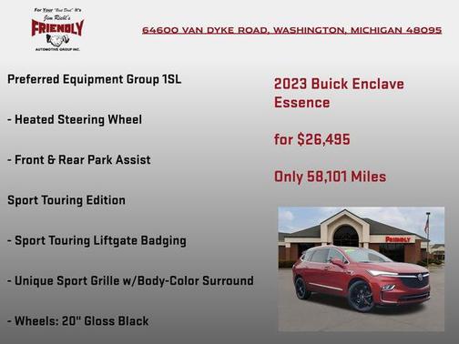 2023 Buick Enclave Essence AWD