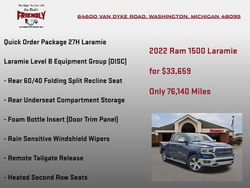2022 RAM 1500 Laramie