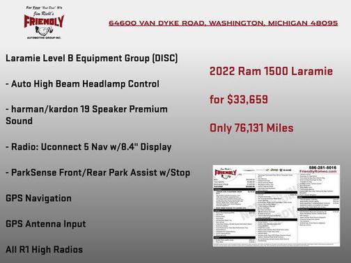 2022 RAM 1500 Laramie