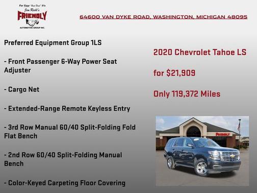 2020 Chevrolet Tahoe LS