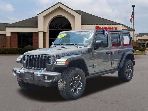 Sting-Gray Clearcoat 2023 Jeep Wrangler 4xe Rubicon