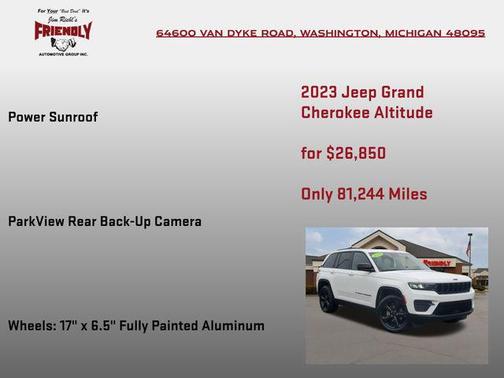 2023 Jeep Grand Cherokee Altitude