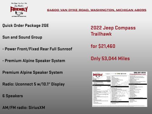 Sting-Gray Clearcoat 2022 Jeep Compass Trailhawk