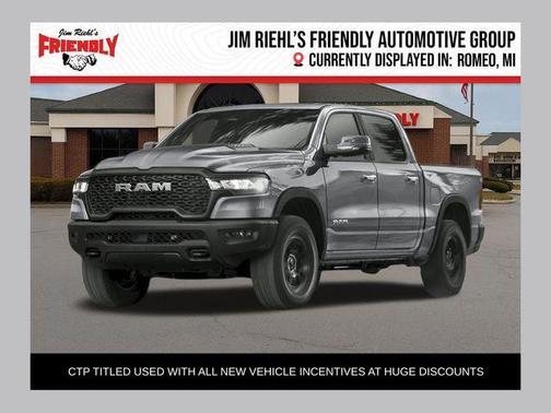 Granite Crystal Metallic Clearcoat 2026 RAM 1500 Laramie