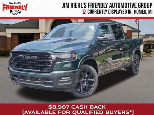 Serrano Green Metallic 2026 RAM 1500 Laramie