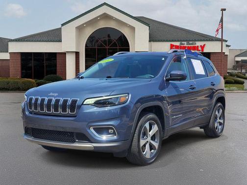 Slate Blue Pearlcoat 2020 Jeep Cherokee Limited