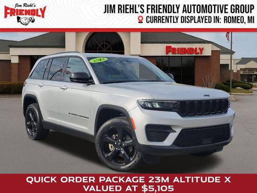 Silver Zynith 2024 Jeep Grand Cherokee Altitude