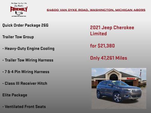 2021 Jeep Cherokee Limited
