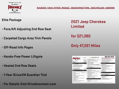 2021 Jeep Cherokee Limited