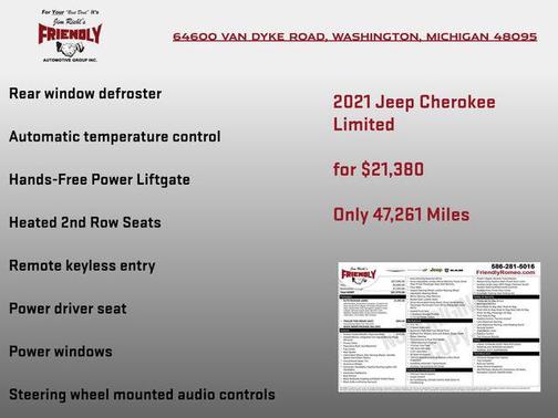 2021 Jeep Cherokee Limited