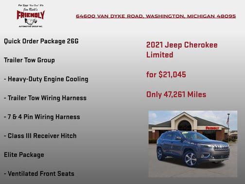 2021 Jeep Cherokee Limited