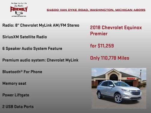 2018 Chevrolet Equinox Premier