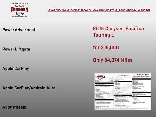 2018 Chrysler Pacifica Touring-L