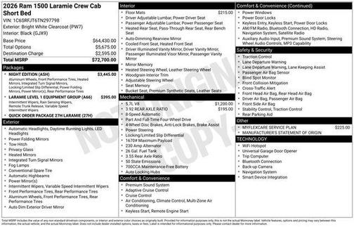 2026 RAM 1500 Laramie