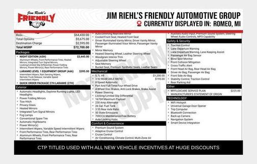 2026 RAM 1500 Laramie