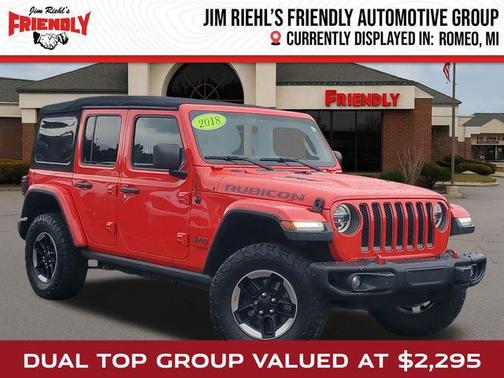 2018 Jeep Wrangler Unlimited Rubicon