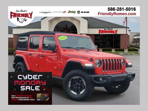 2018 Jeep Wrangler Unlimited Rubicon