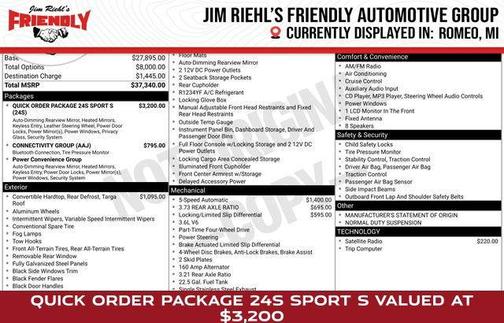 2018 Jeep Wrangler JK Unlimited Sport