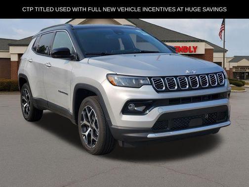 Silver Zynith Metallic Clearcoat 2026 Jeep Compass Limited