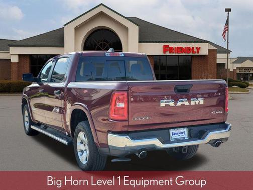Delmonico Red Pearlcoat 2025 RAM 1500 Big Horn/Lone Star