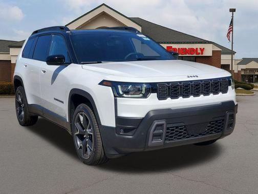 Bright White Clearcoat 2026 Jeep Cherokee Overland