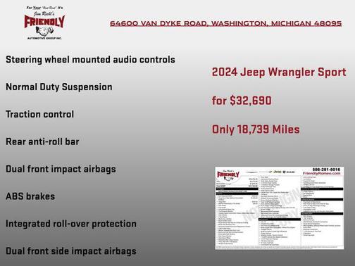 Earl Clearcoat 2024 Jeep Wrangler Sport