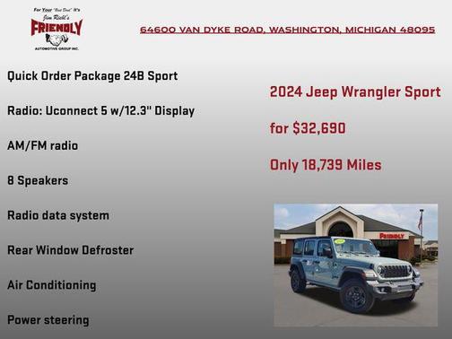 Earl Clearcoat 2024 Jeep Wrangler Sport