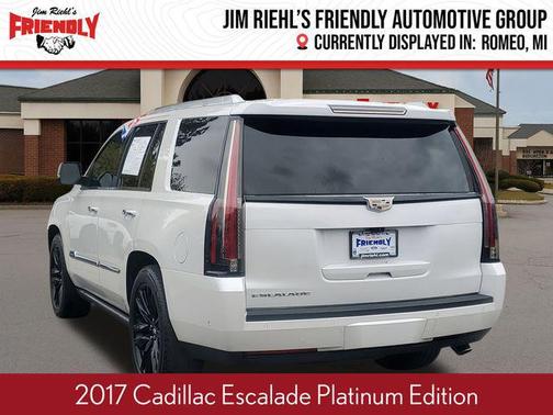 2017 Cadillac Escalade Platinum