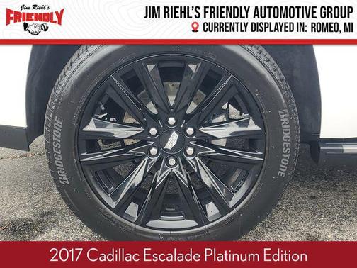 2017 Cadillac Escalade Platinum