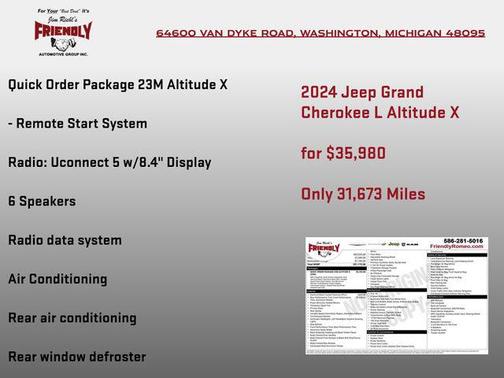 2024 Jeep Grand Cherokee L Altitude