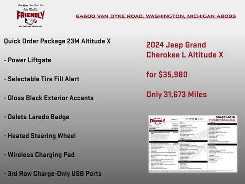 2024 Jeep Grand Cherokee L Altitude