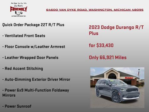 2023 Dodge Durango R/T Plus AWD