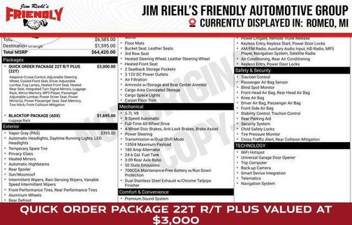 2023 Dodge Durango R/T Plus AWD