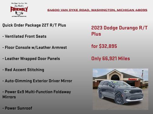 2023 Dodge Durango R/T Plus AWD