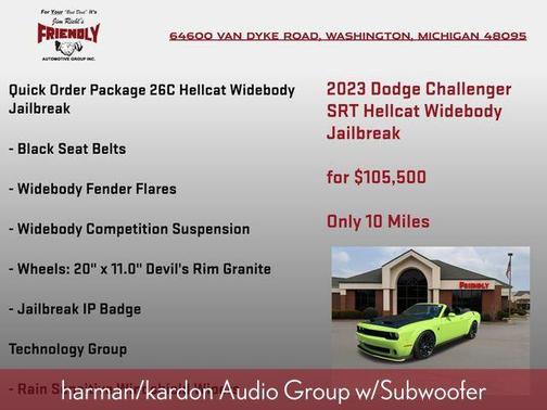 2023 Dodge Challenger SRT Hellcat