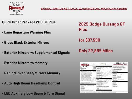 Vapor Gray 2025 Dodge Durango GT Plus