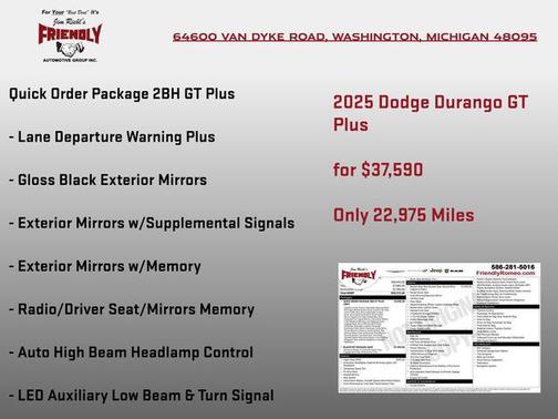 Vapor Gray 2025 Dodge Durango GT Plus